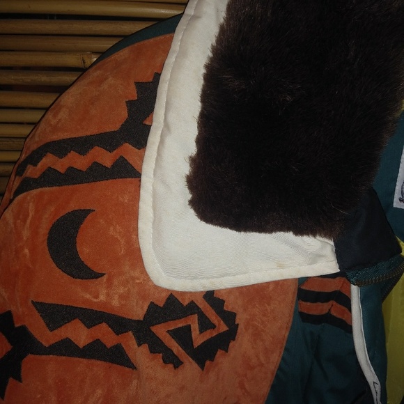 Julia Michaels LP Vintage 90s Western Cowgirl Cabin Jacket Thick Coat - Picture 5 of 7